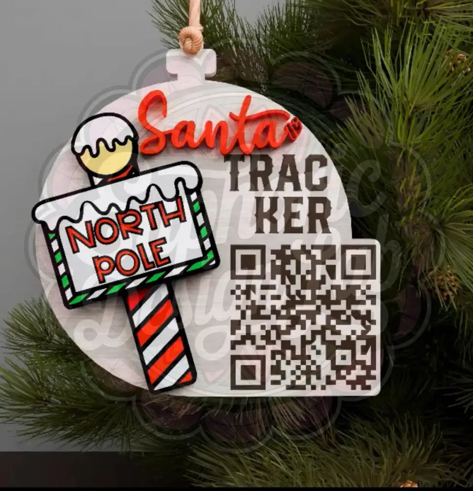 Santa Tracker Laser personalized
