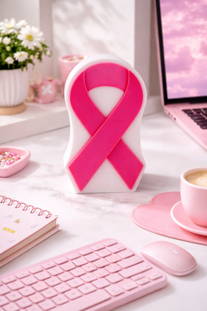 Breast cancer Awareness Bow Pen Holder