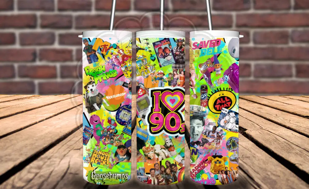 90s Vibes Tumbler
