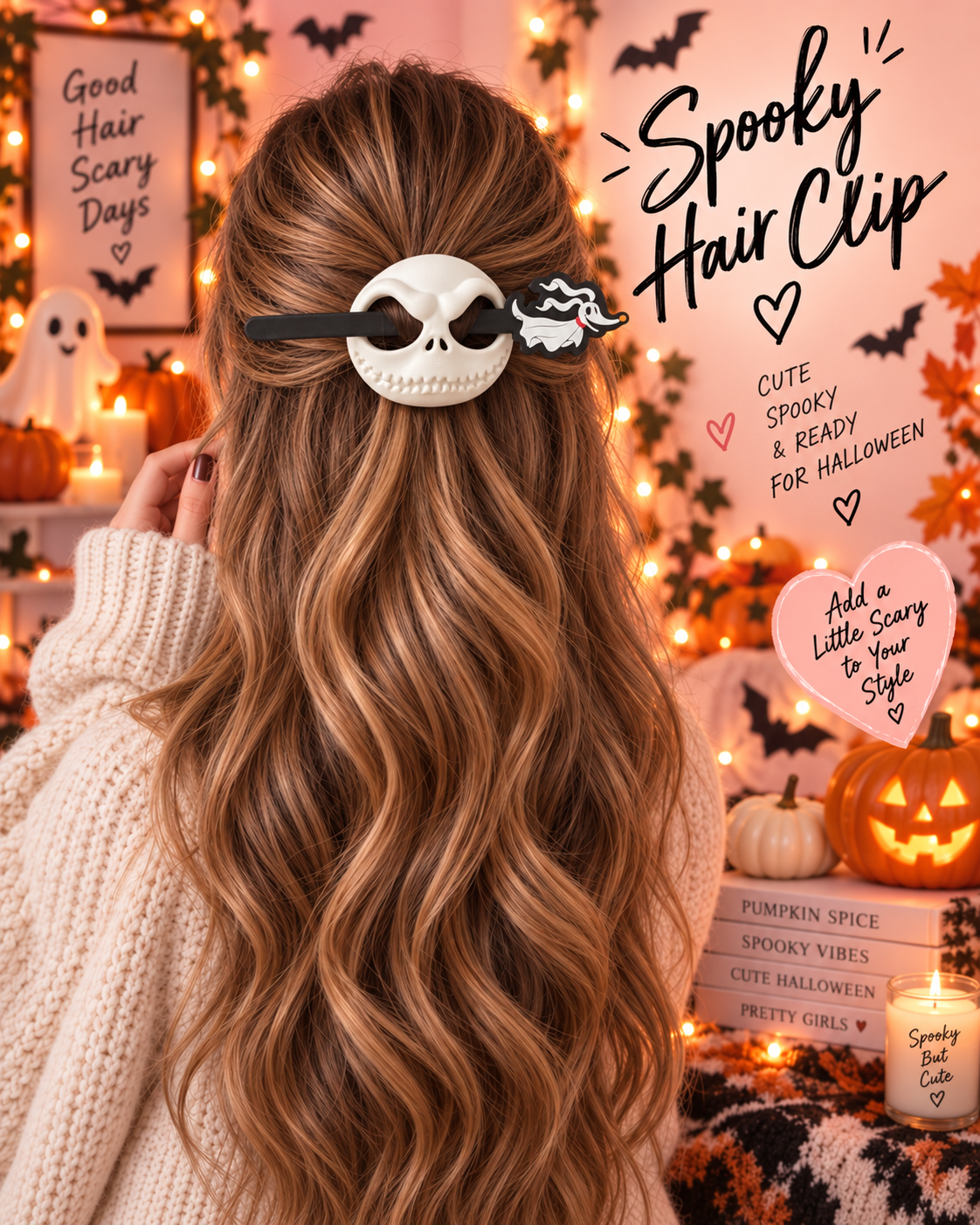 Spooky Hair Clip