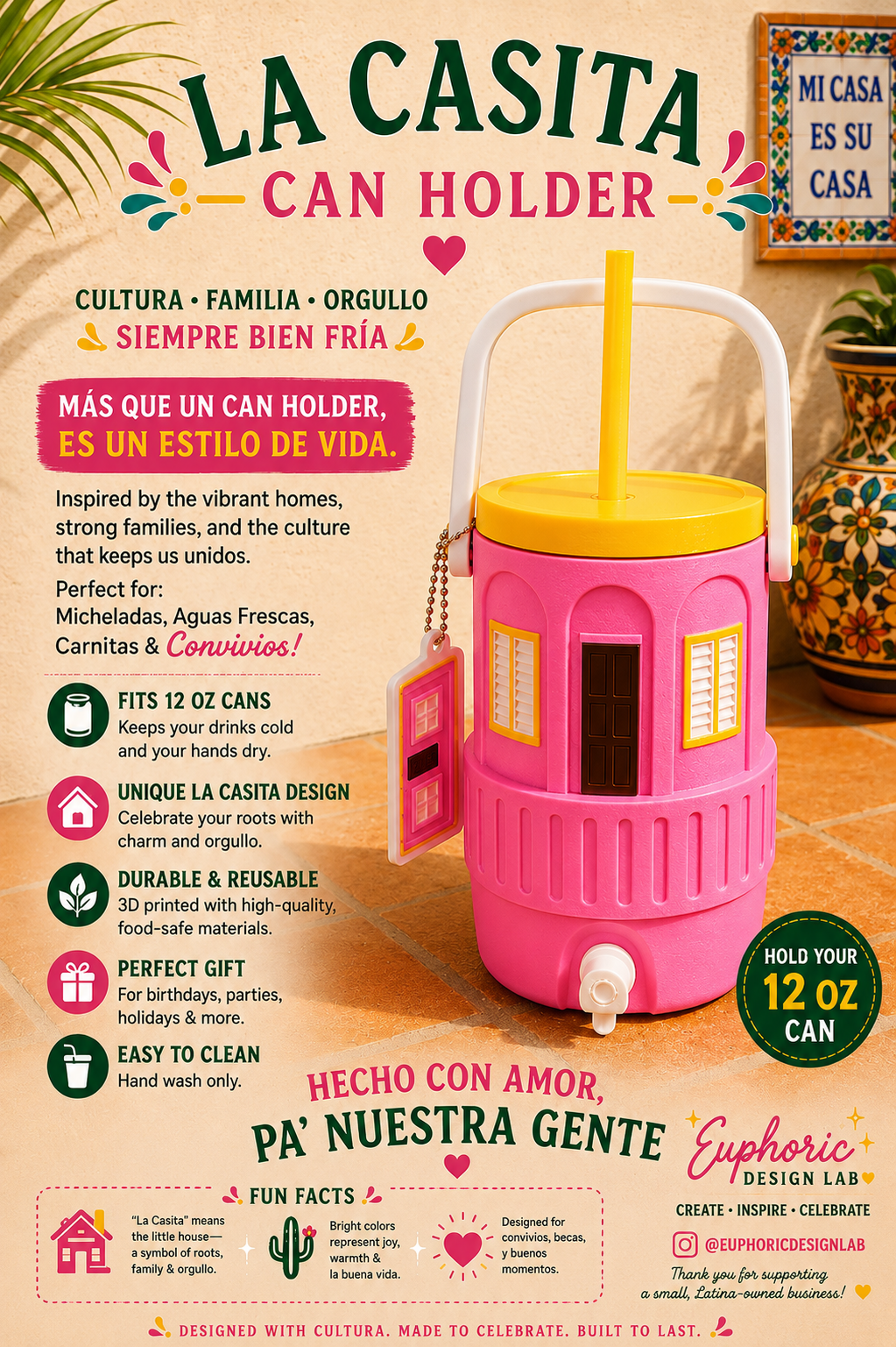 La Casita Can Cooler