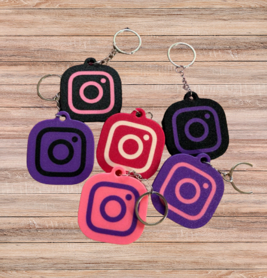 Instagram NFC Keychain