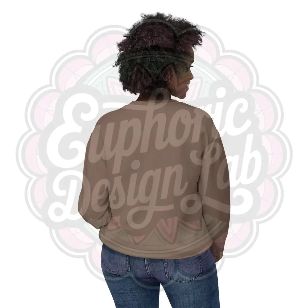 Crewneck Sweatshirt Half Mama Half Iced Coffee Sweatshirt