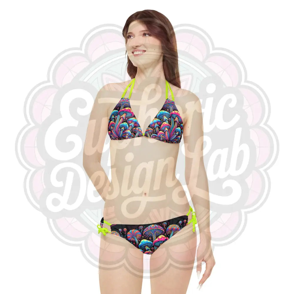 Euphoric Mushrooms Swimsuit set All Over Prints