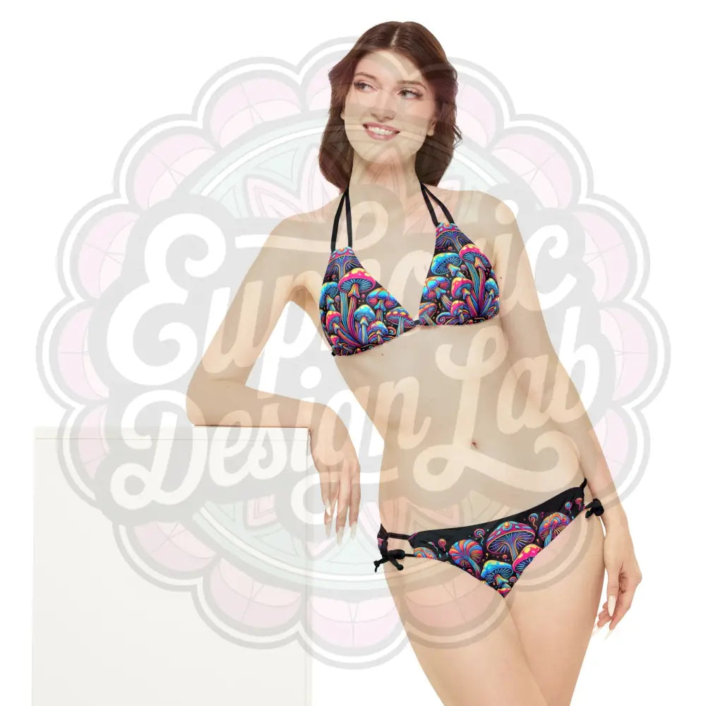 Euphoric Mushrooms Swimsuit set All Over Prints