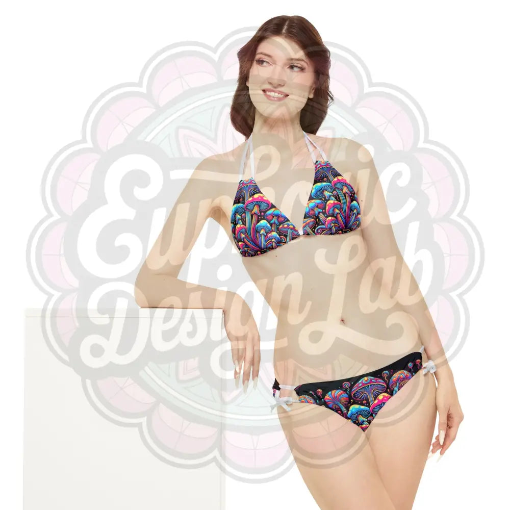 Euphoric Mushrooms Swimsuit set All Over Prints