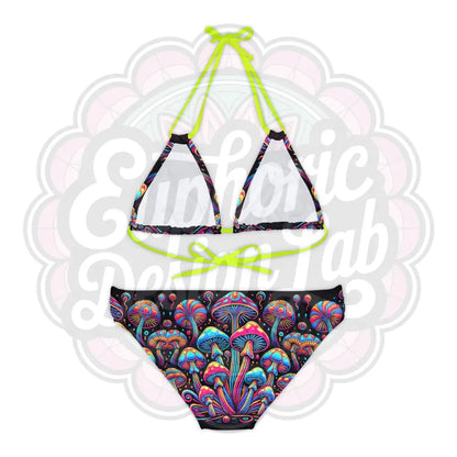 Euphoric Mushrooms Swimsuit set All Over Prints