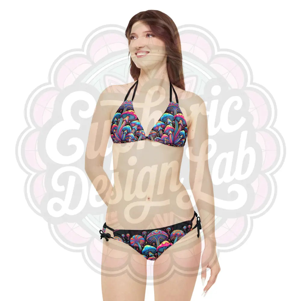 Euphoric Mushrooms Swimsuit set All Over Prints