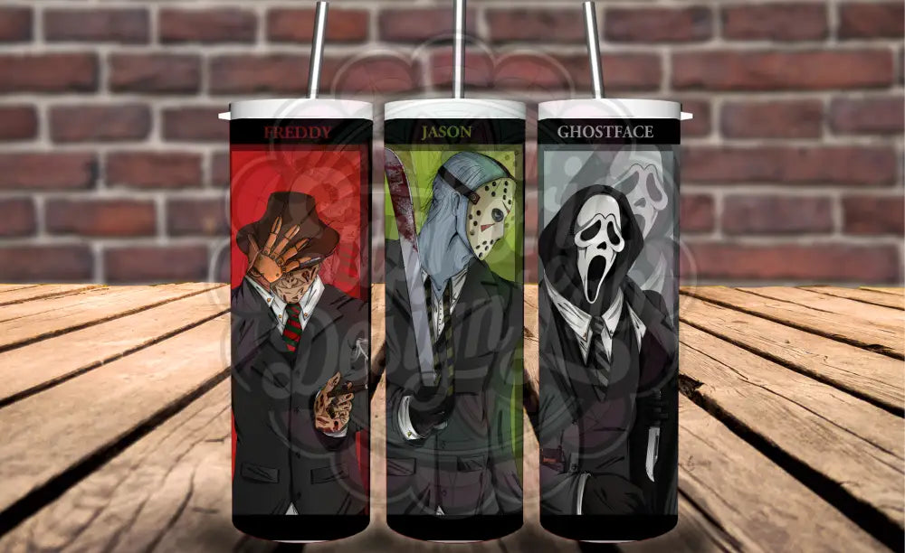 Horror Tarot card 20 oz Tumbler Halloween Tumbler