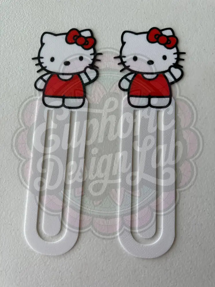 Kitty Jumbo Bookmark set of 2 3d print