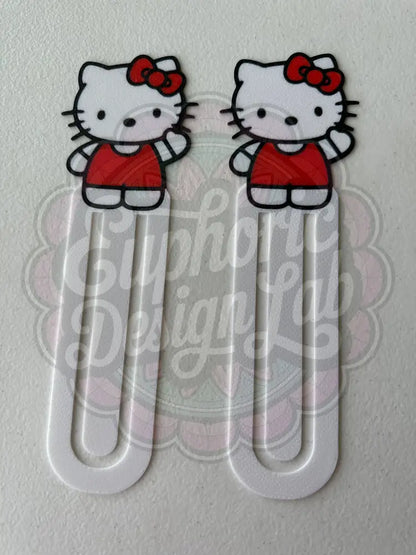 Kitty Jumbo Bookmark set of 2 3d print
