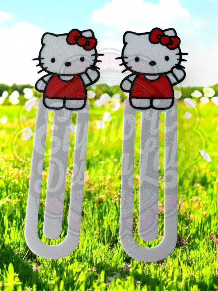 Kitty Jumbo Bookmark set of 2 3d print
