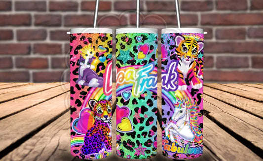 Lisa Frank Vibes Tumbler