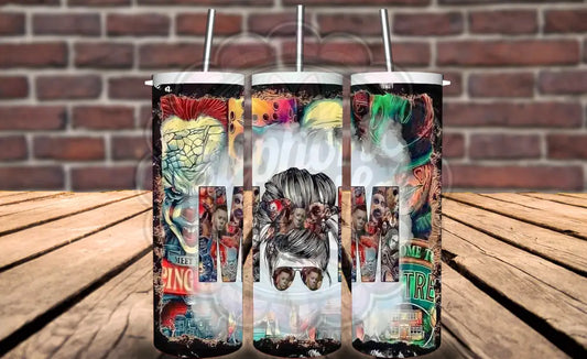 Mom of Horror 20 oz Tumbler Halloween Tumbler