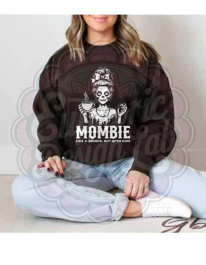 Mombie Sweatshirt – Running on Coffee Chaos & Cuddles T-Shirt