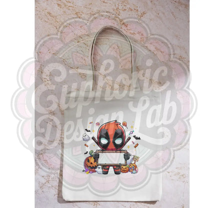 Personalized Trick or Treat Tote – Custom Halloween Bag Totes