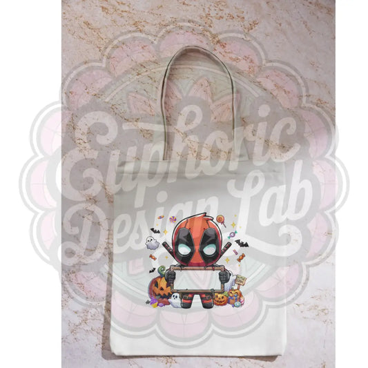 Personalized Trick or Treat Tote – Custom Halloween Bag Totes