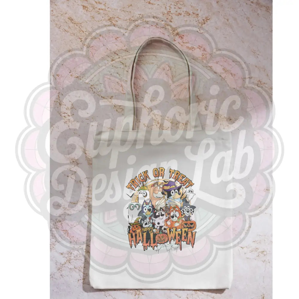 Personalized Trick or Treat Tote – Custom Halloween Bag Totes