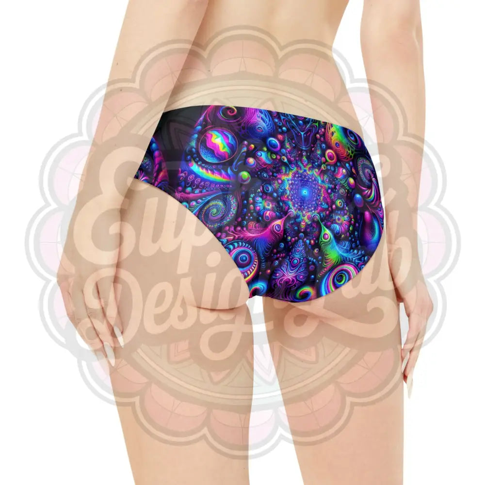 Psychedelic 2 Piece Bathing suit Set All Over Prints