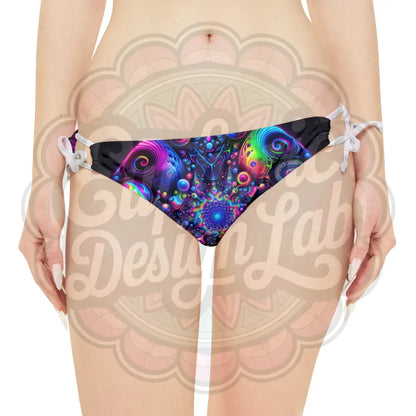 Psychedelic 2 Piece Bathing suit Set All Over Prints